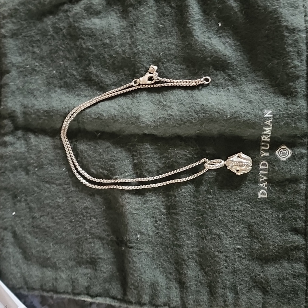 David yurman frog necklace
